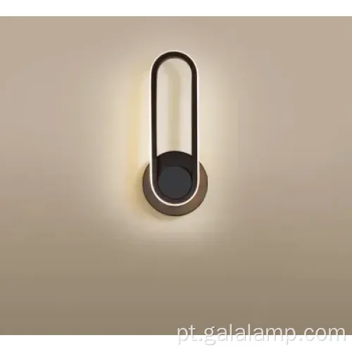 Luz elegante de parede LED para espaços de leitura aconchegantes